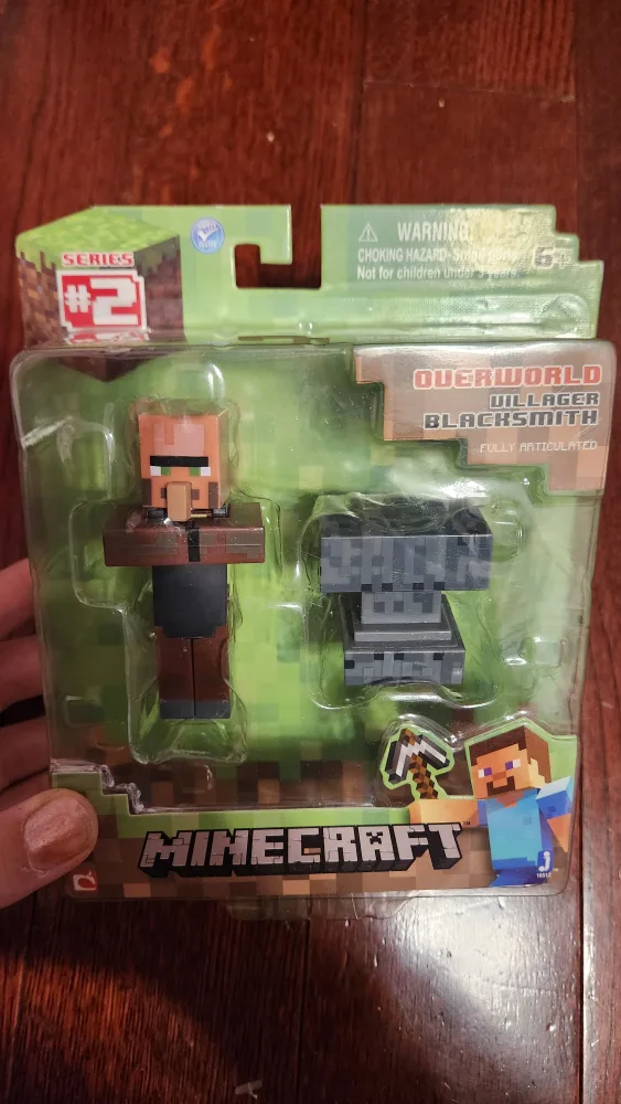 Minecraft Villager Blacksmith Action Figure Series 2 image indicator(2)