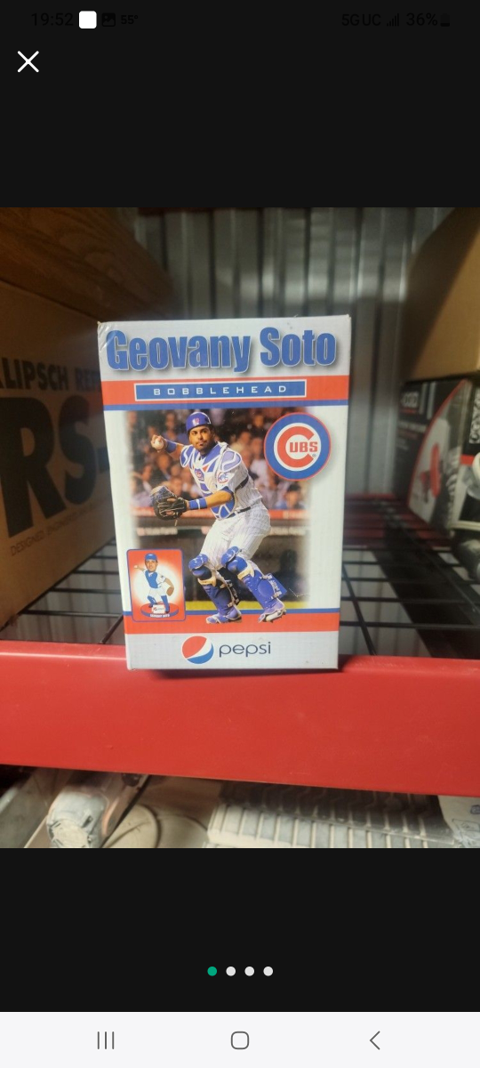 Geovany Soto Cubs Bobblehead