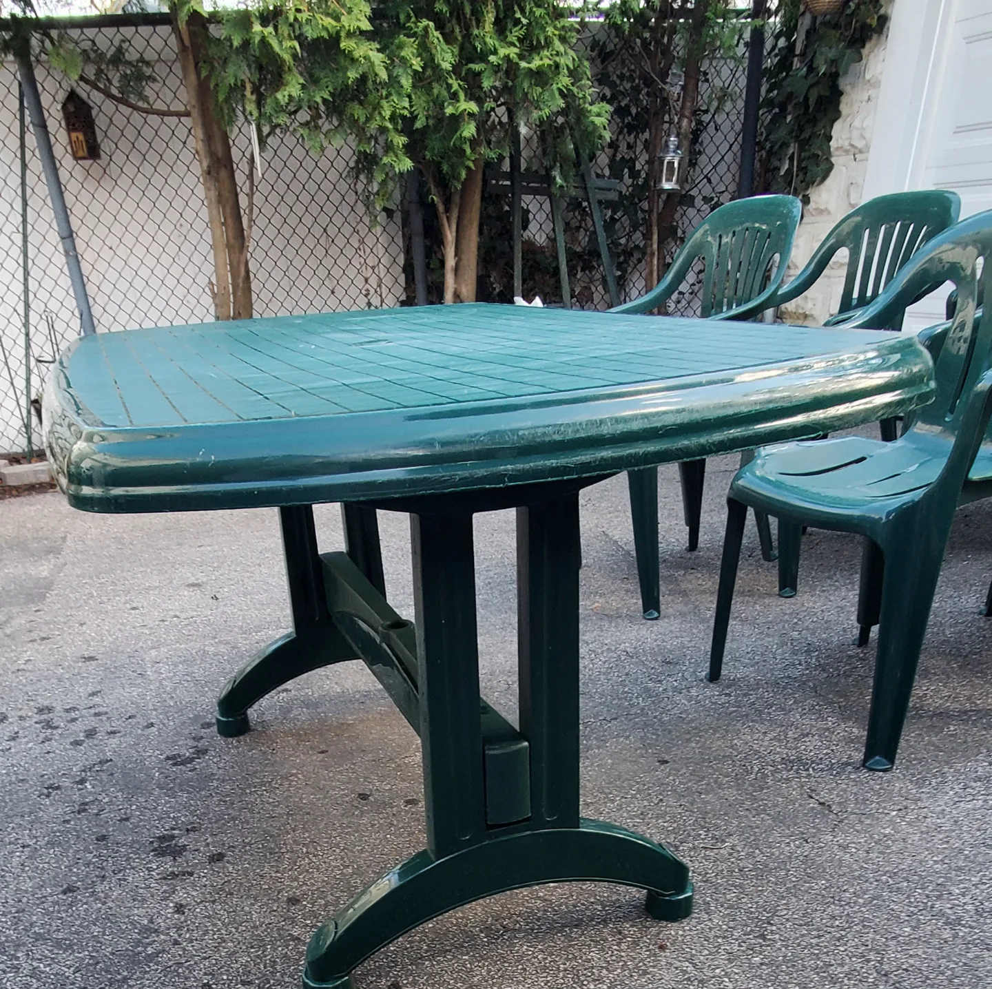 Patio Dining Set Green image indicator(5)