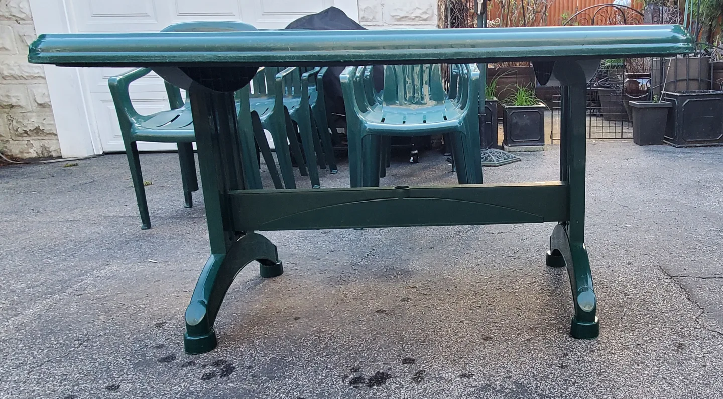 Patio Dining Set Green image indicator(6)