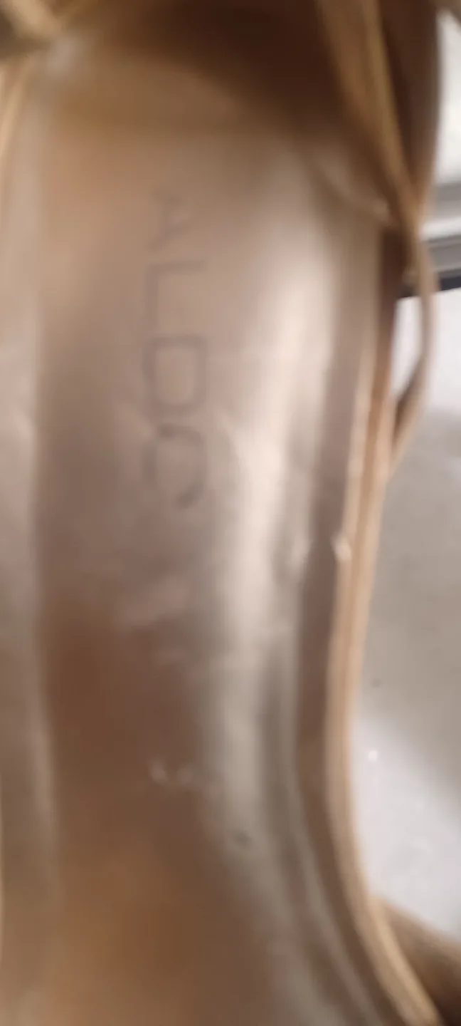 ALDO Beige Ankle Strap Heels image indicator(3)