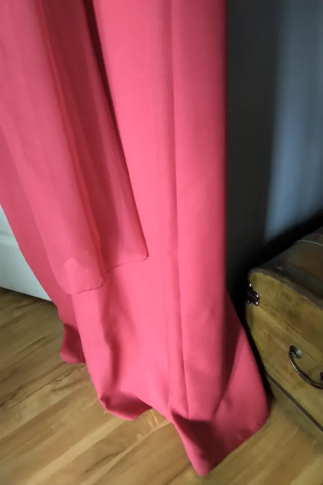 Stunning Red Formal Gown with Matching Shawl image indicator(3)