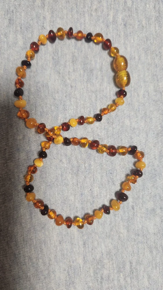 Two Amber Baby Necklaces image indicator(2)