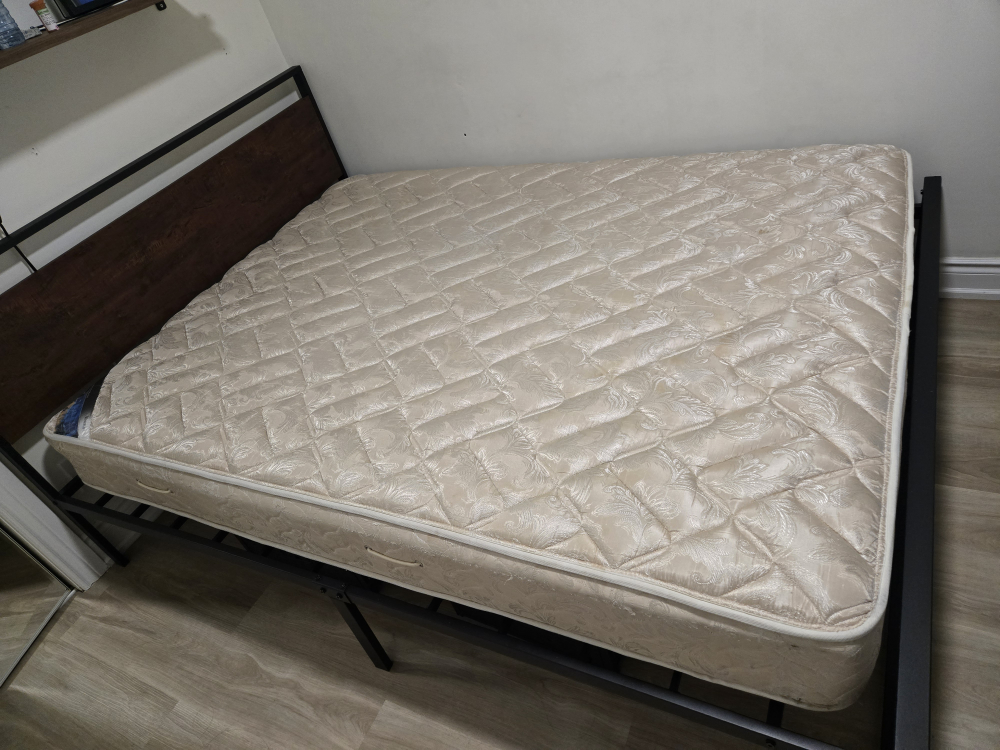 Queen Bed Frame with Mattress - photo 4