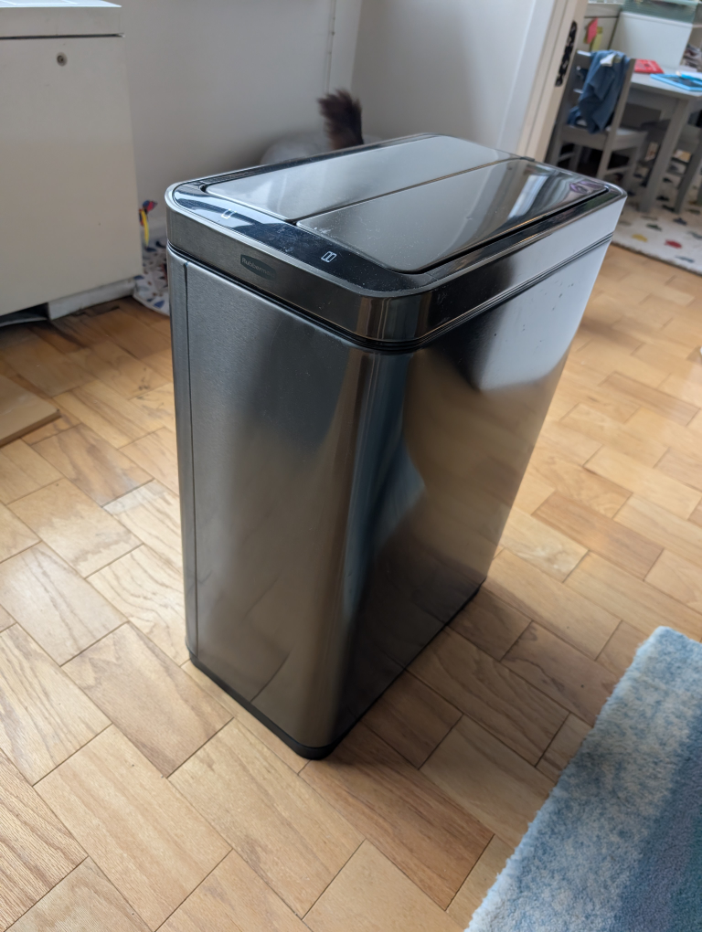 Rubbermaid Slim Sensor Trash Can