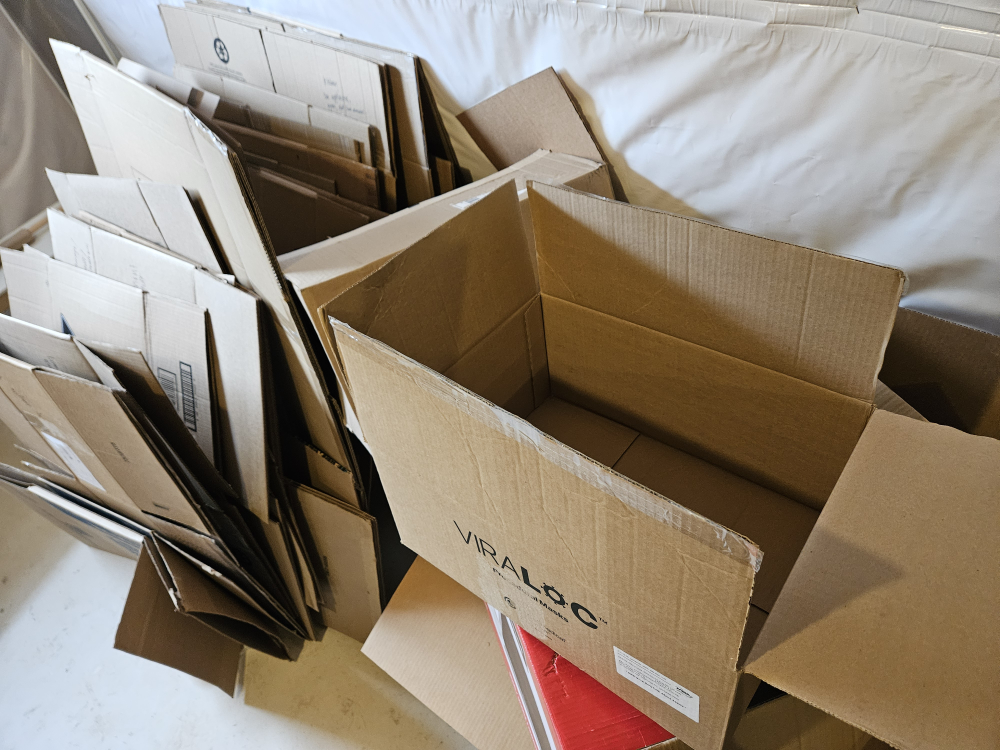 Large Lot of Used Cardboard Boxes - Moving Boxes & More - photo 3