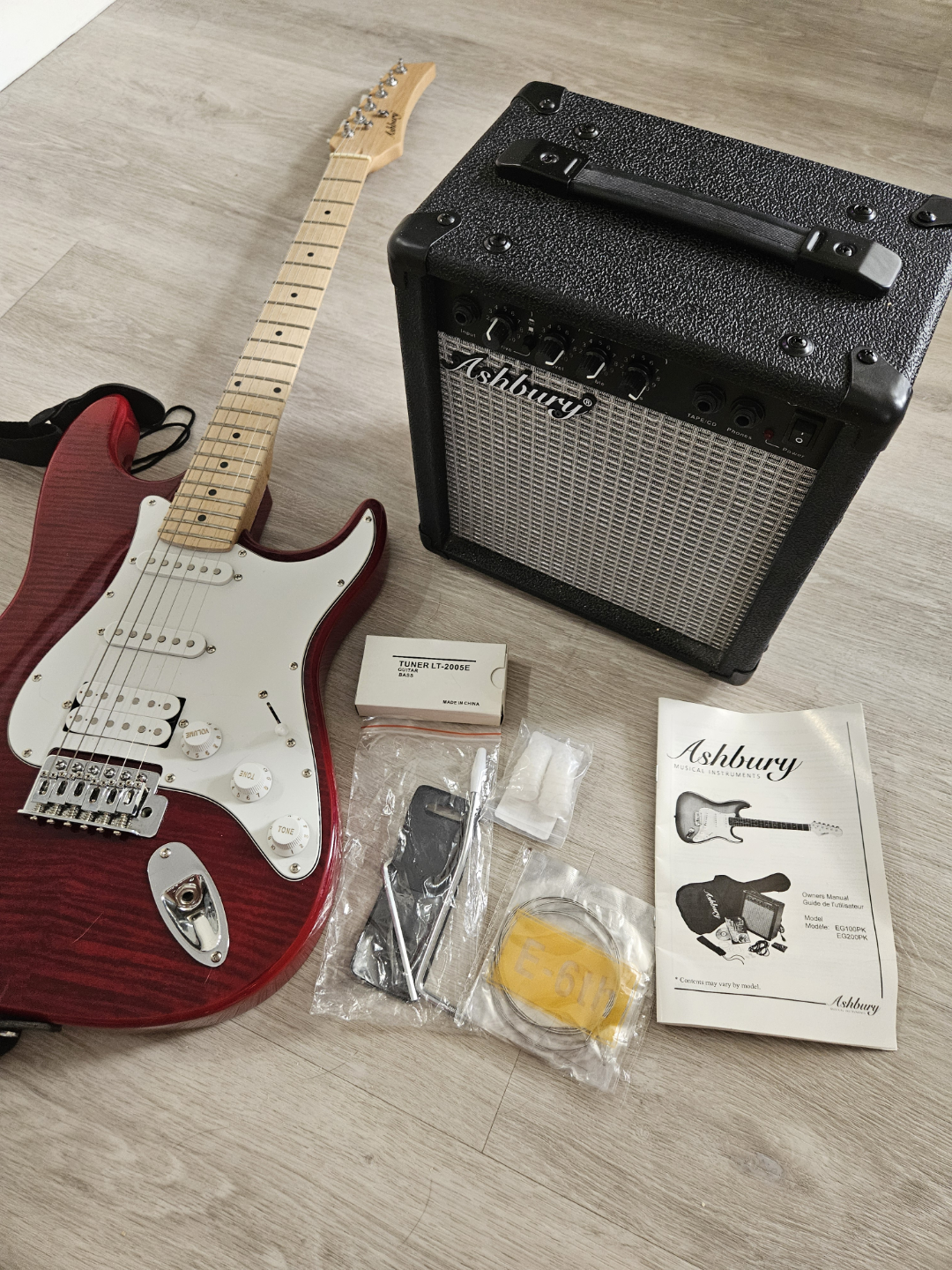 Ashbury Electric Guitar & Amplifier Package