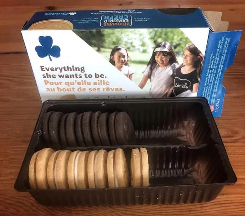 Girl Guides Cookies - Chocolate and Vanilla thumbnail