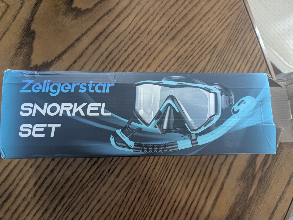 Snorkel Mask Anti-Fog, Leak-Proof Scuba Diving Mask and Snorkel