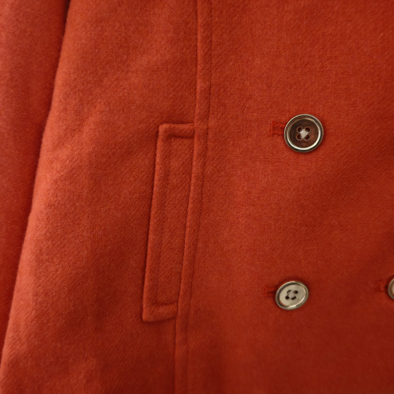 Janie and Jack Girls' Orange Peacoat - photo 5