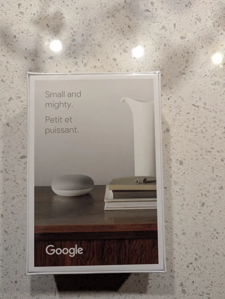 Google Nest Mini (2nd Generation) - Smart Speaker - Chalk💚 image indicator(2)