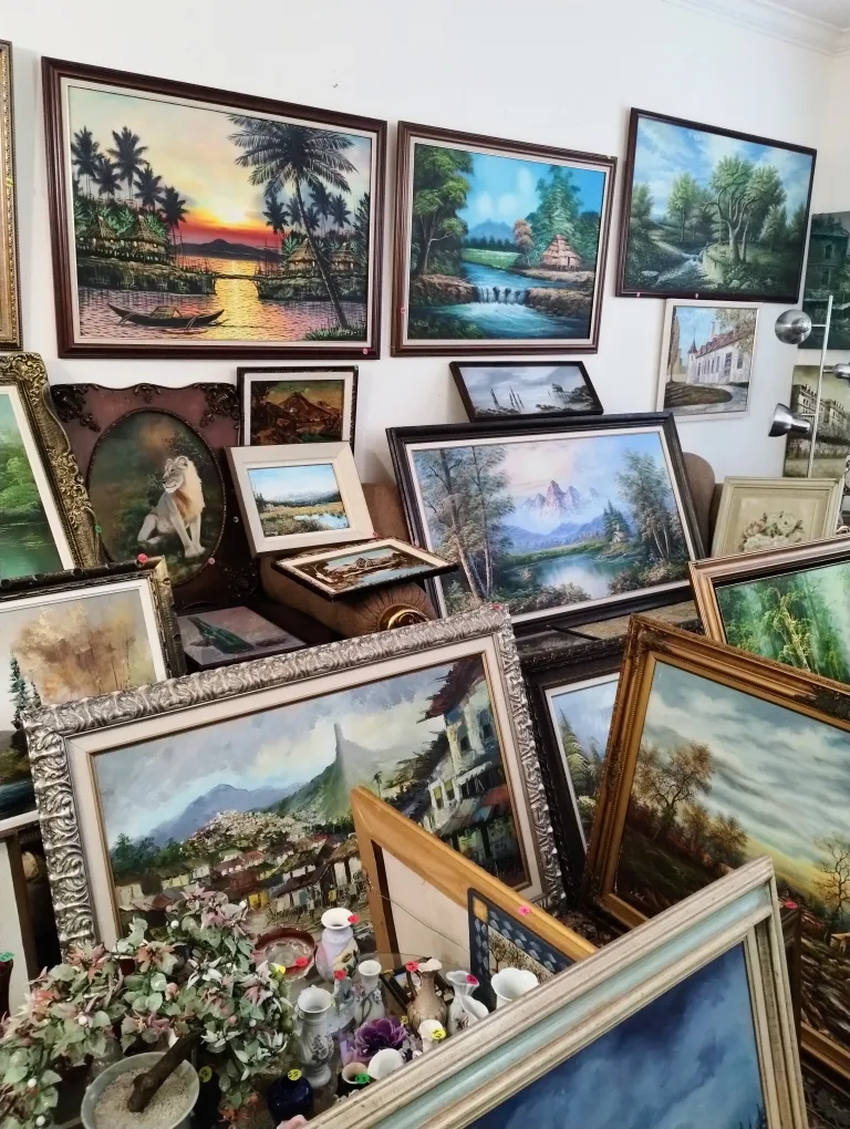43 years Collection of Oil Paintings on Sale. $20 and up image indicator(10)