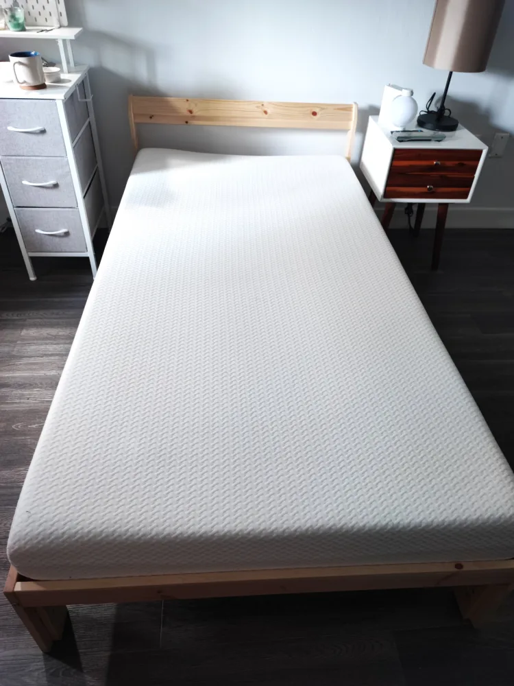 IKEA NEIDEN Twin Bed Frame - Gently Used 💚 image indicator(2)