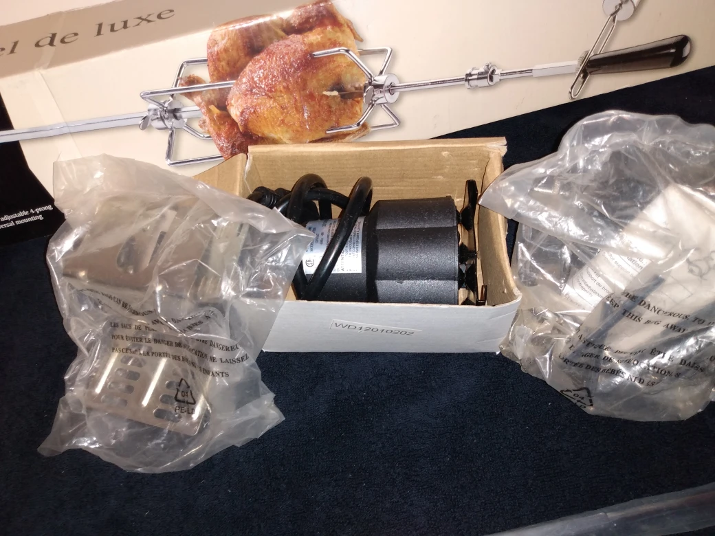 Chef Deluxe Universal Rotisserie Kit