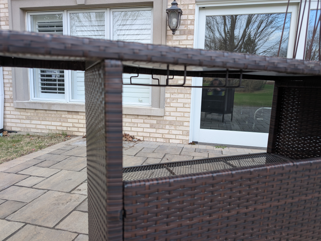 Outdoor Wicker Patio Bar - photo 2