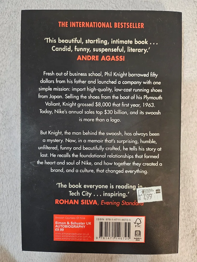 Shoe Dog: A Memoir by the Creator of Nike by Phil Knight image indicator(2)