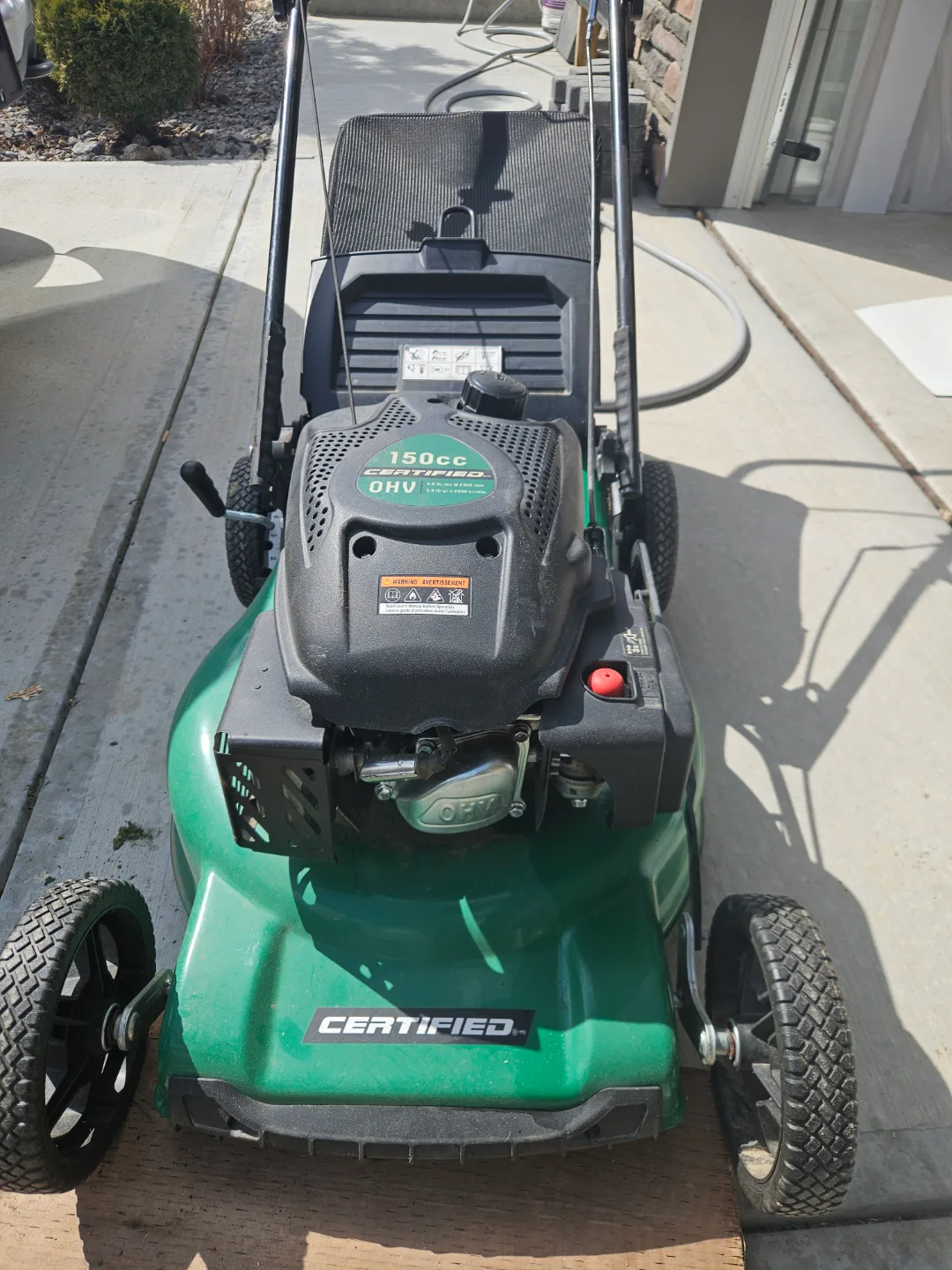 Certified 150cc OHV Gas Lawn Mower thumbnail