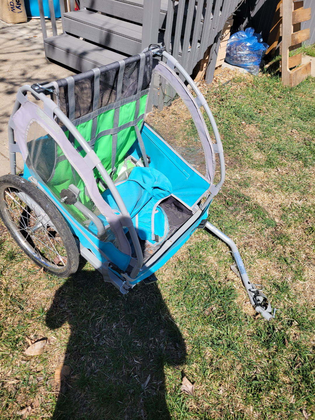Used Child's Bike Trailer - photo 3