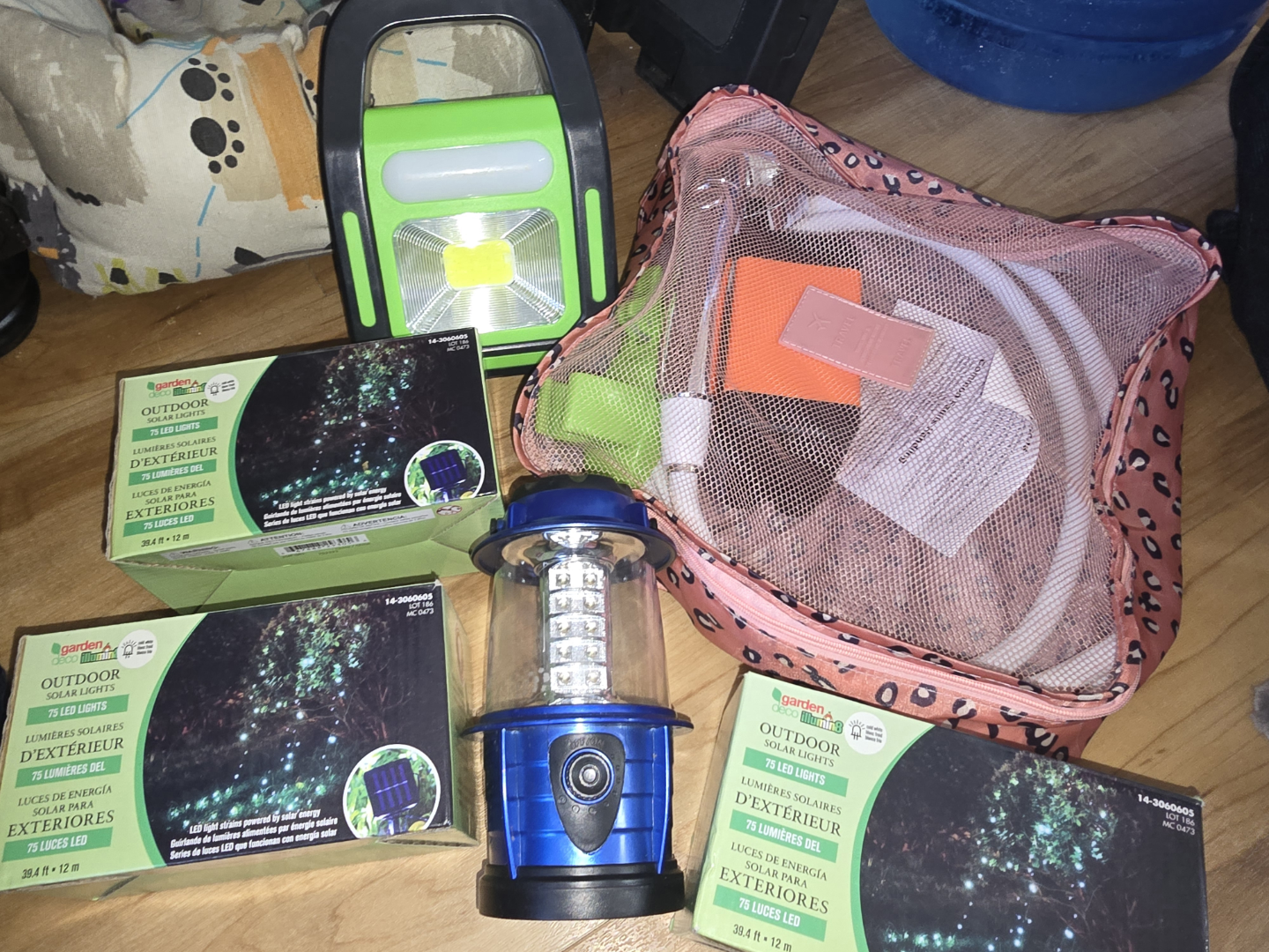 miscellaneous camping gear