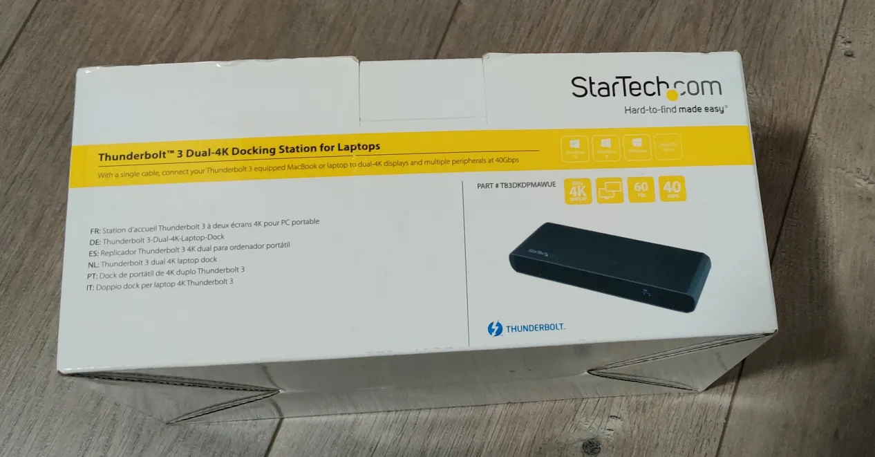 StarTech Thunderbolt 3 Dual-4K Docking Station for Laptops 🥕💚 image indicator(4)