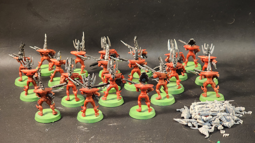 Warhammer 40k Dark Eldar Drukhari Warriors - photo 2