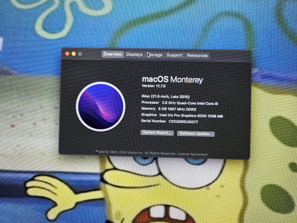 Apple iMac 21.5-inch Late 2015 - macOS Monterey - photo 3