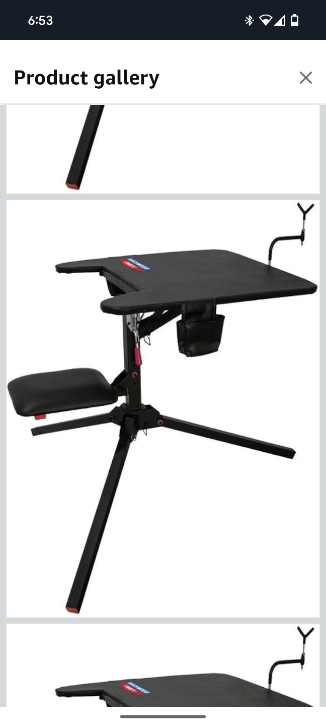 SHOOTING BENCH - SWIVEL ACTION - BIRCHWOOD CASEY