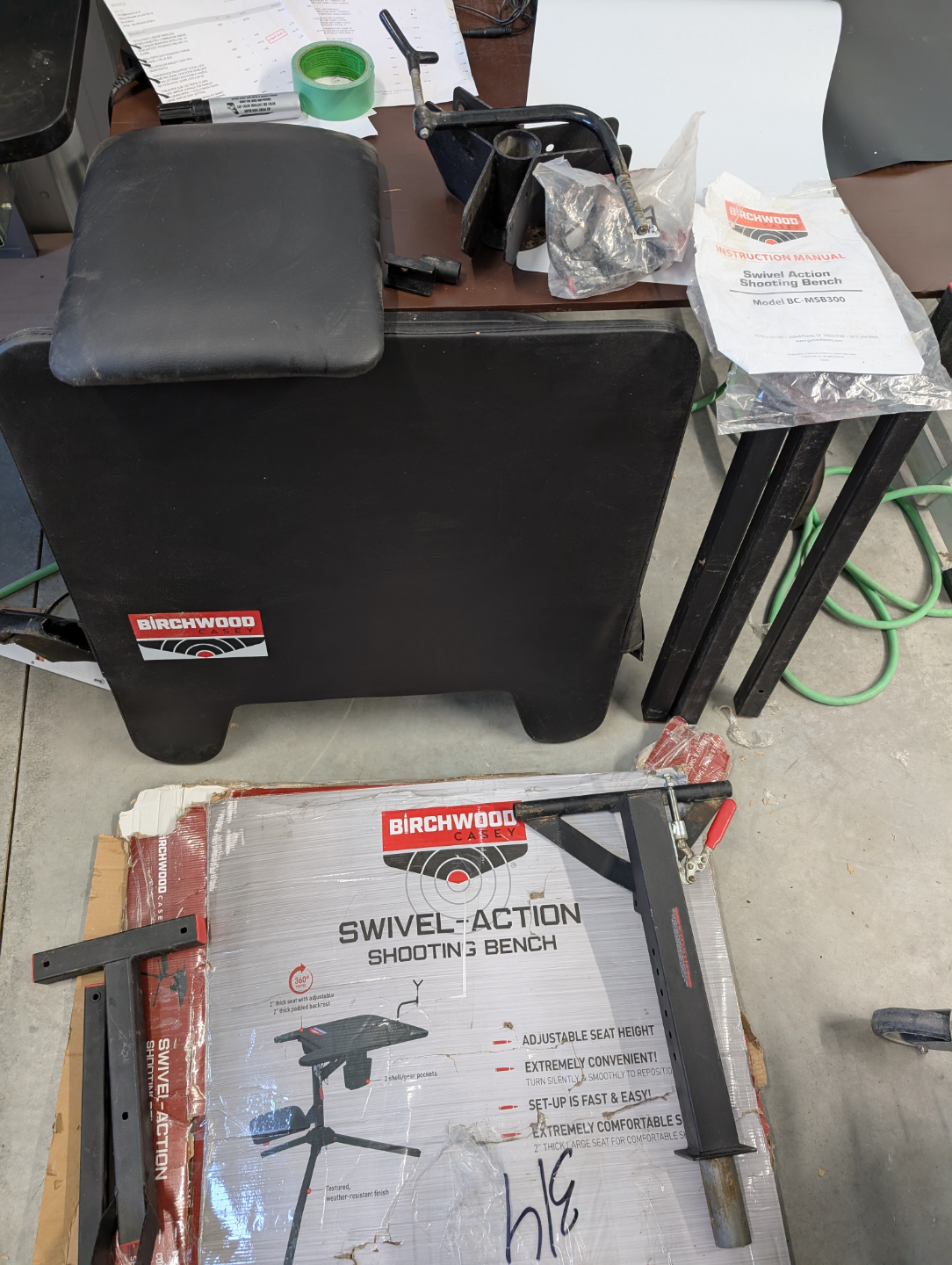 SHOOTING BENCH - SWIVEL ACTION - BIRCHWOOD CASEY - photo 3