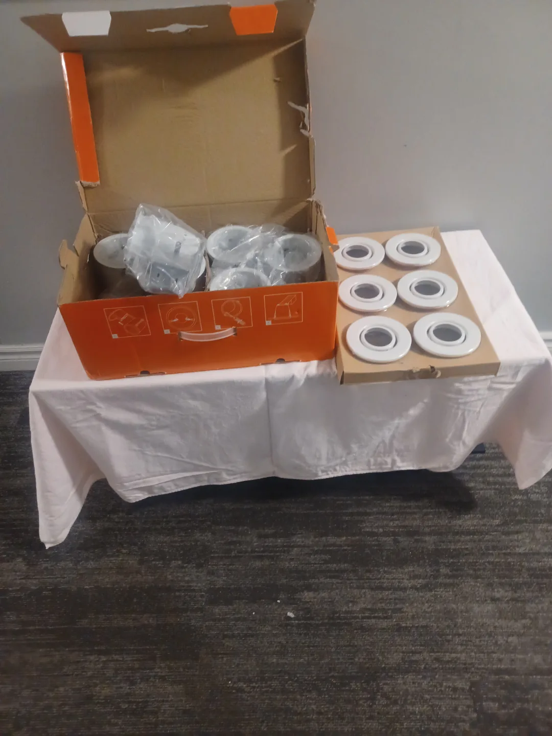 6x New  Halo PRO Series Recessed Lighting Trim Kits image indicator(7)