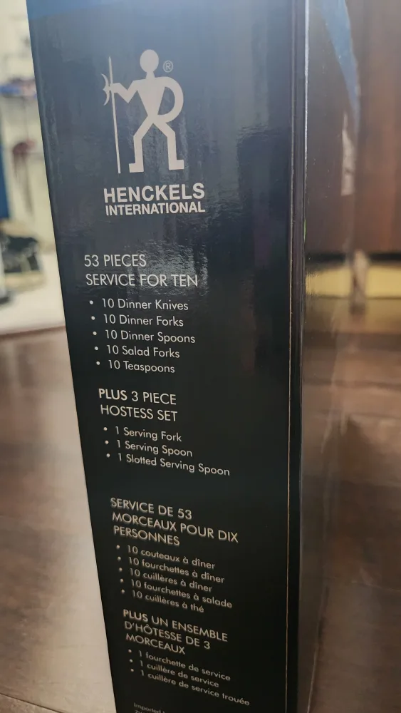 Henckels Silvano 53-Piece Flatware Set image indicator(3)