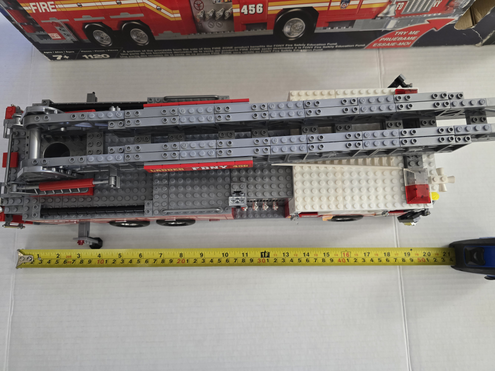 FDNY Ladder 456 Firetruck - Probuilder Blocks Building Toy - photo 3
