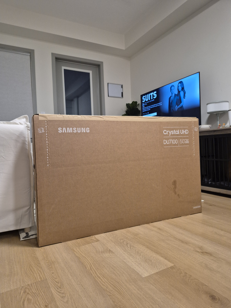 Brand New Samsung 50-inch Crystal UHD Smart TV