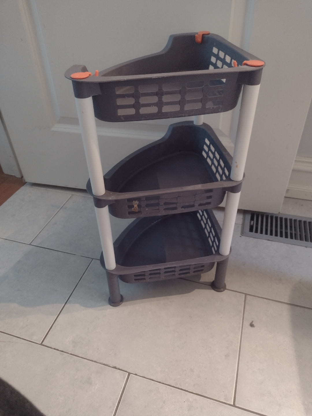 Three-Tier Corner Shelf Organizer