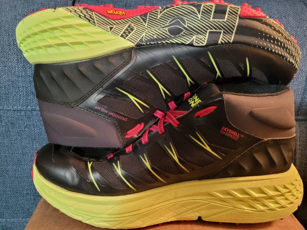 Hoka One One Speedgoat Mid WP Trail Running Shoes - Size 8 image indicator(7)