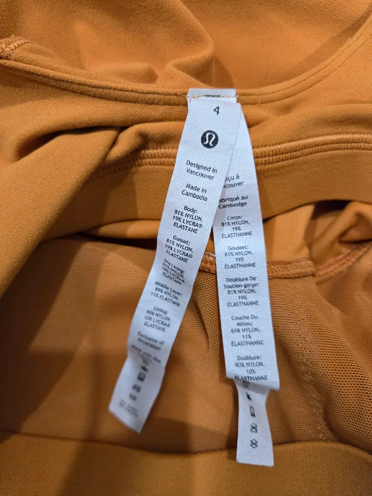 Lululemon Align Bodysuit Size 4 image indicator(9)