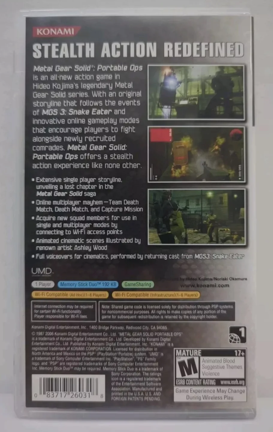 PSP Metal Gear Solid Portable OPS image indicator(3)