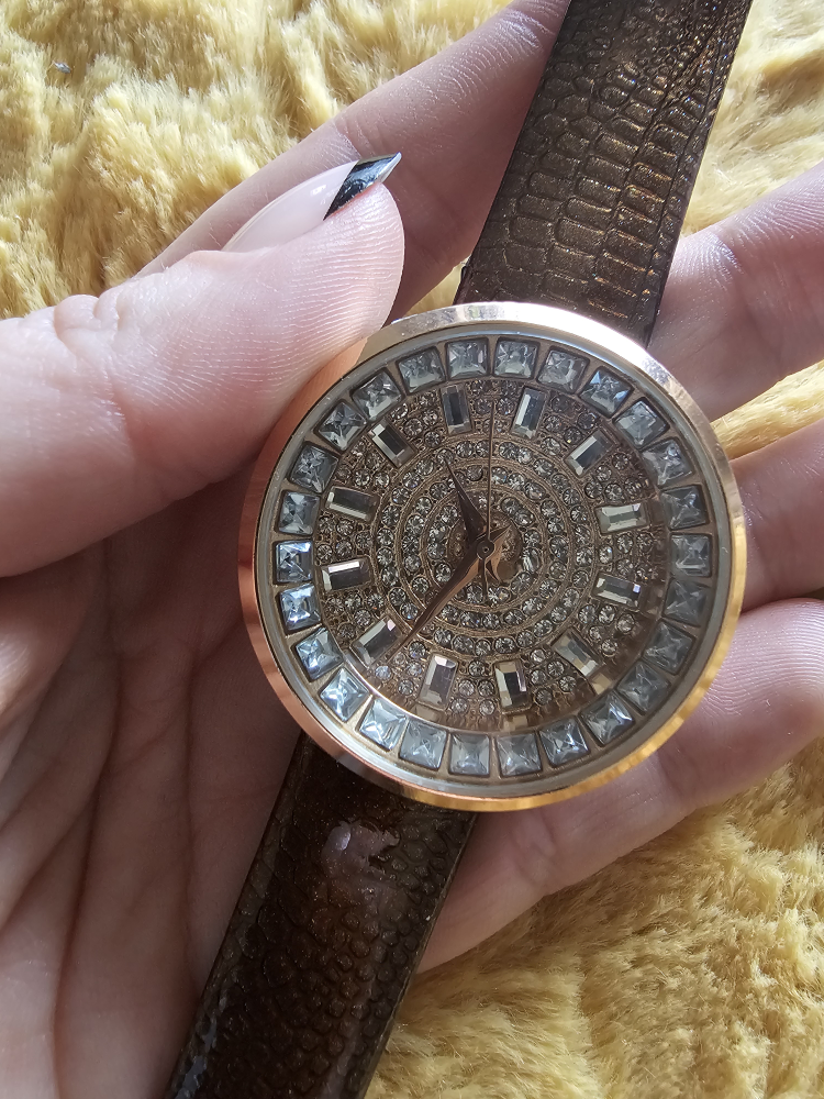 Geneva Women's Rhinestone Watch