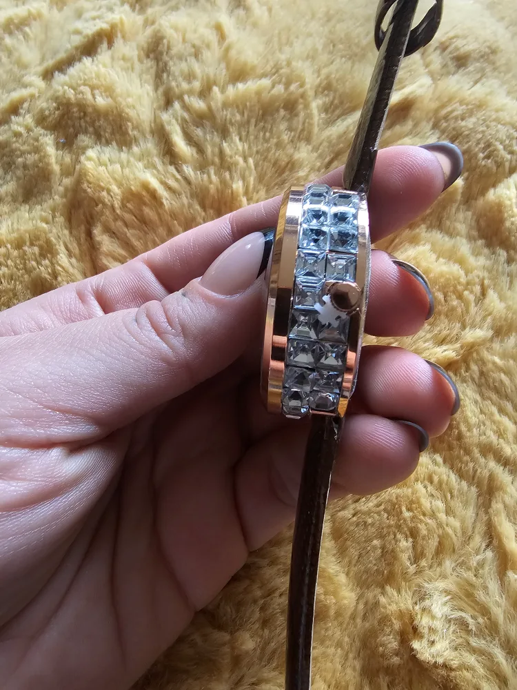 Geneva Women's Rhinestone Watch image indicator(2)