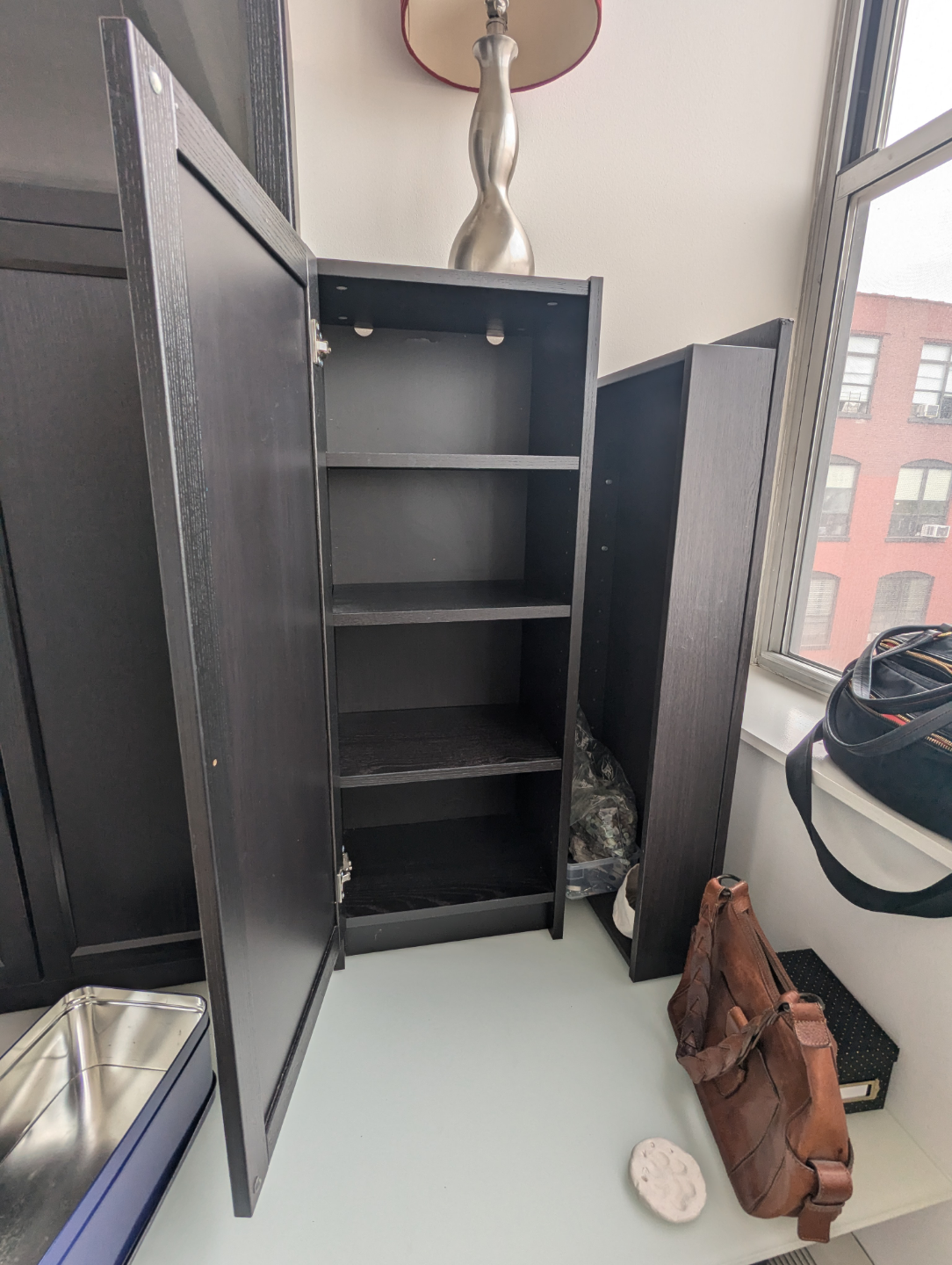 five-piece set of  Ikea. Billy bookcases with doors - photo 3