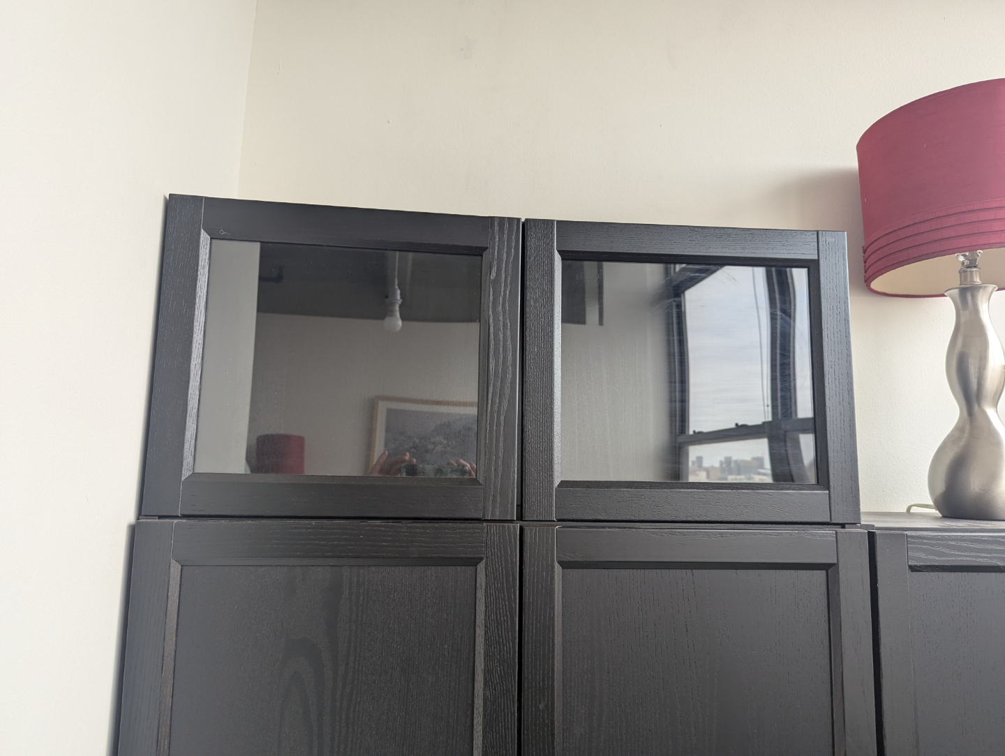 five-piece set of  Ikea. Billy bookcases with doors - photo 4