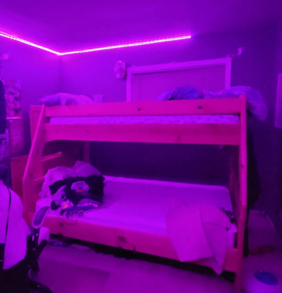 Wooden Bunk Bed Frame 💚