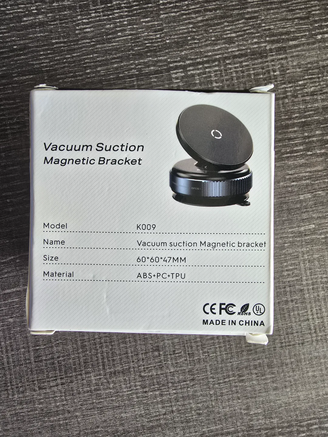 Magnetic Mobile Phone Holder Vacuum Rotation  Suction image indicator(6)