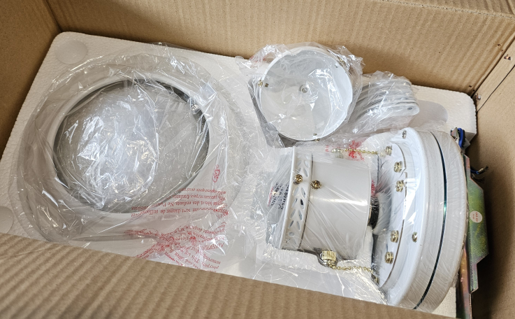 Turn of the Century 30" Low Profile White Ceiling Fan - photo 4