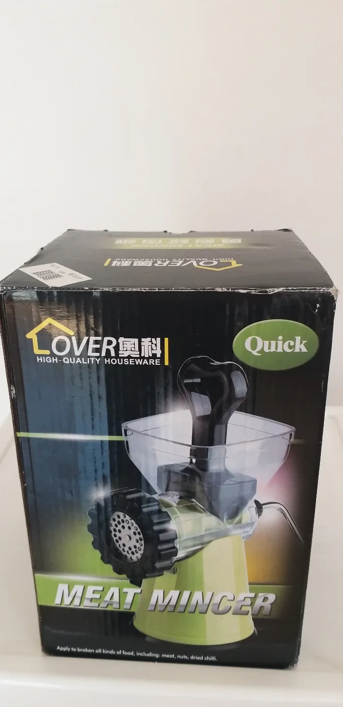 OVER Quick Manual Meat Grinder image indicator(3)