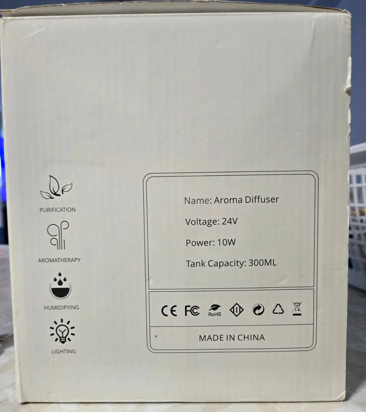 VicTsing 300ML Aroma Diffuser - New in Box image indicator(3)
