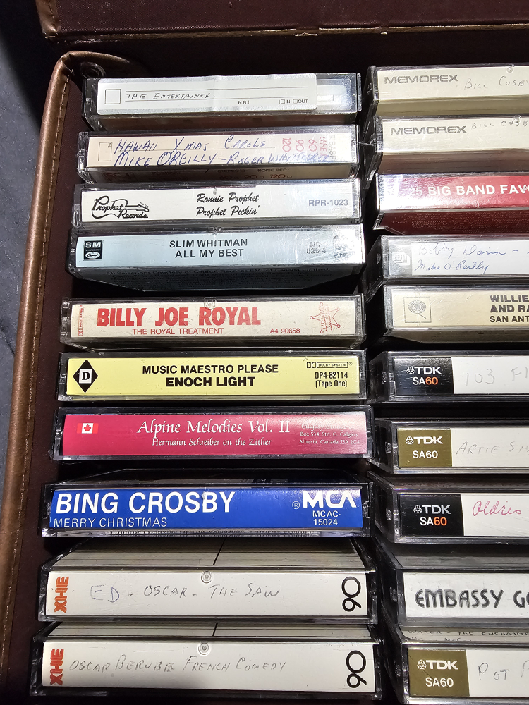 Vintage Cassette Tape Collection in Carrying Case - photo 5