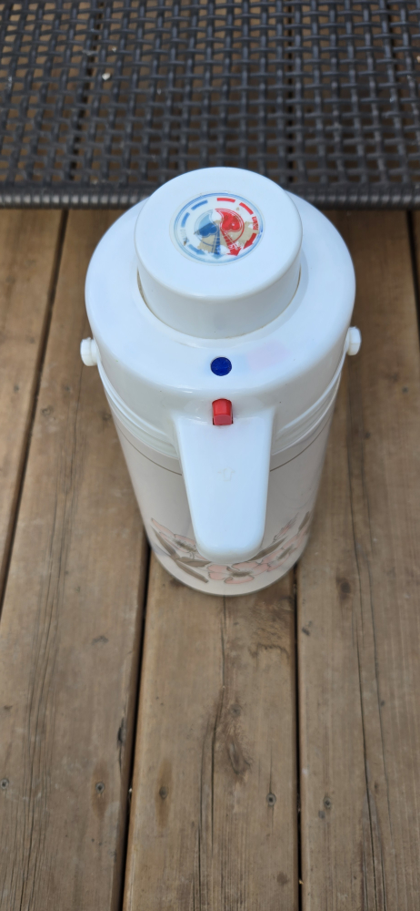 💚Vintage Floral Thermos Beverage Dispenser - photo 2