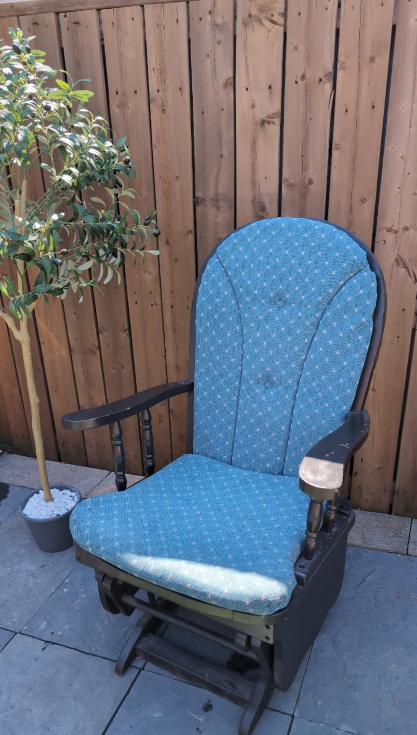 Vintage Glider Rocker Chair