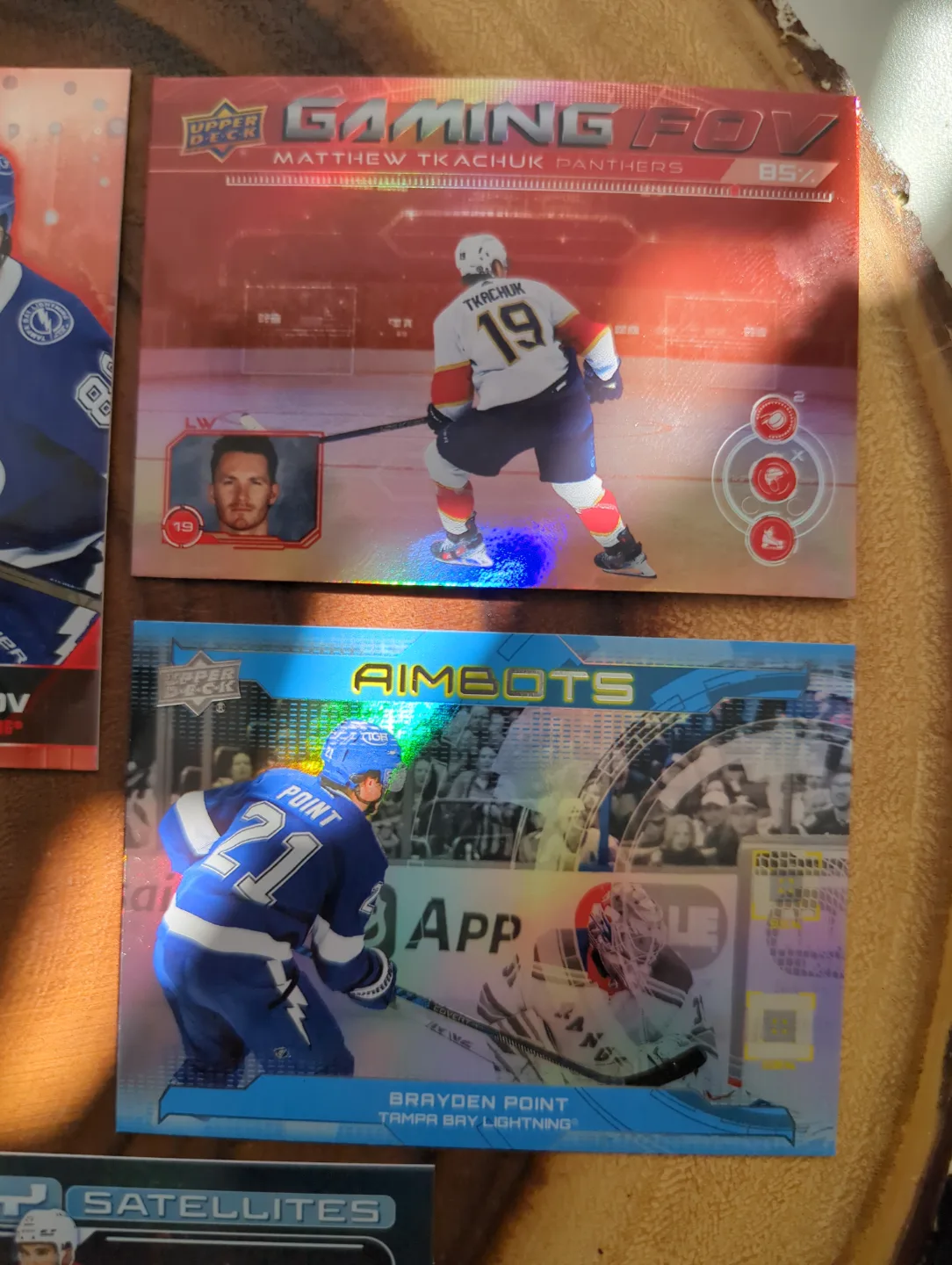 Insert Collection, 8 Upper Deck Hockey Cards image indicator(4)