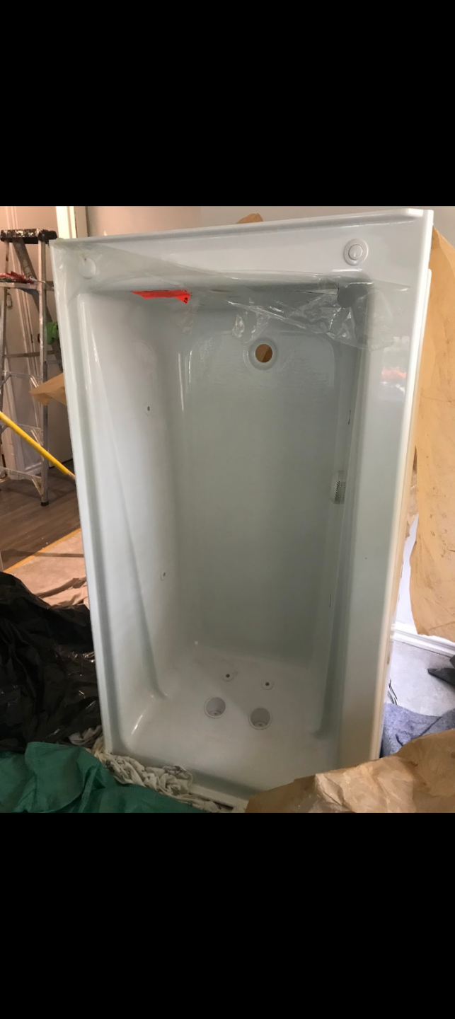New bathtub insert